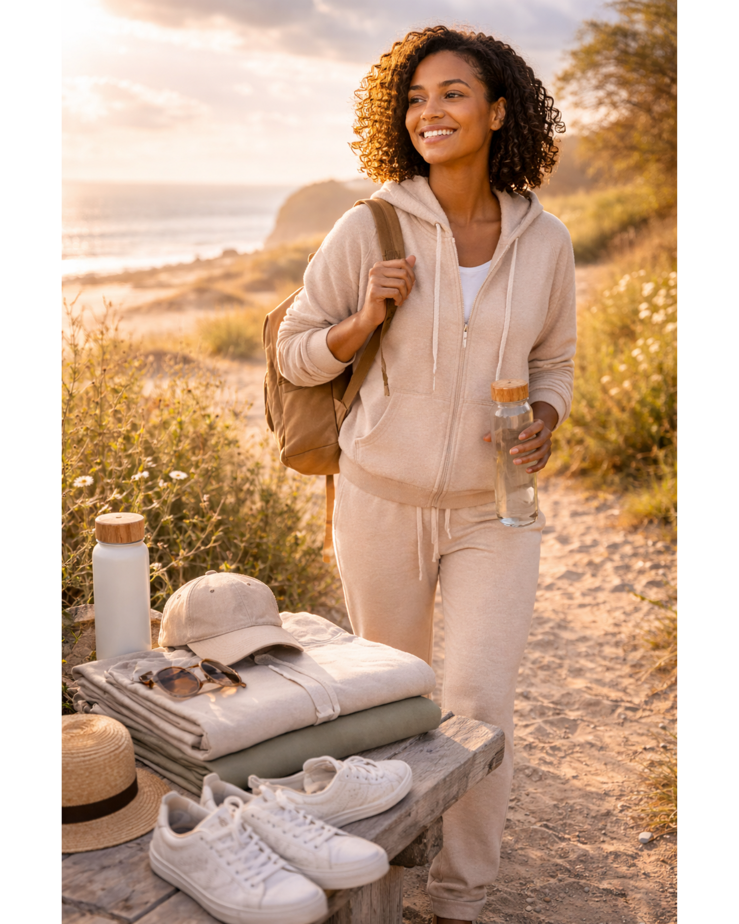 Apparel Collection | Effortless pieces for movement, rest, and everyday living.