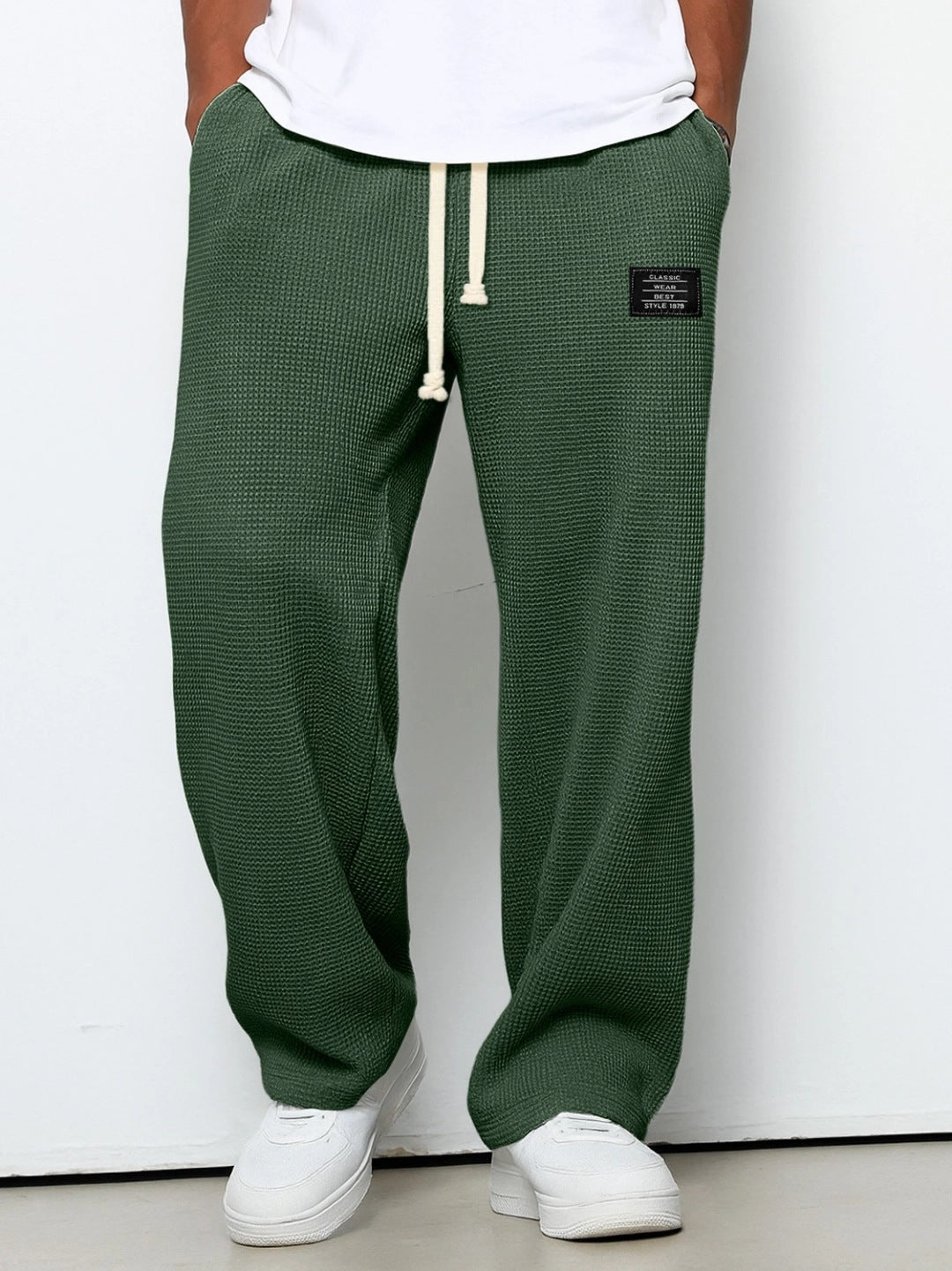 Relaxed Motion Waffle Pants