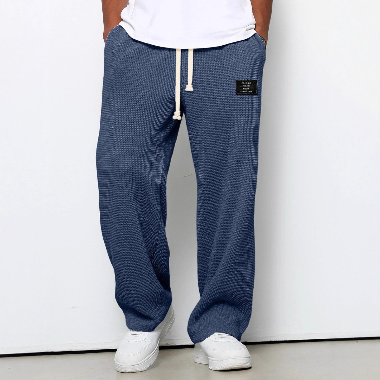 Relaxed Motion Waffle Pants