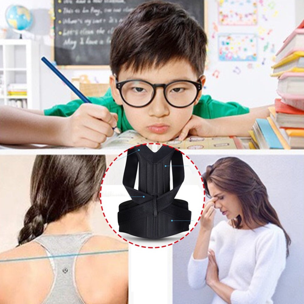 Posture Corrector Back Brace | Adjustable Spine Support S-4XL