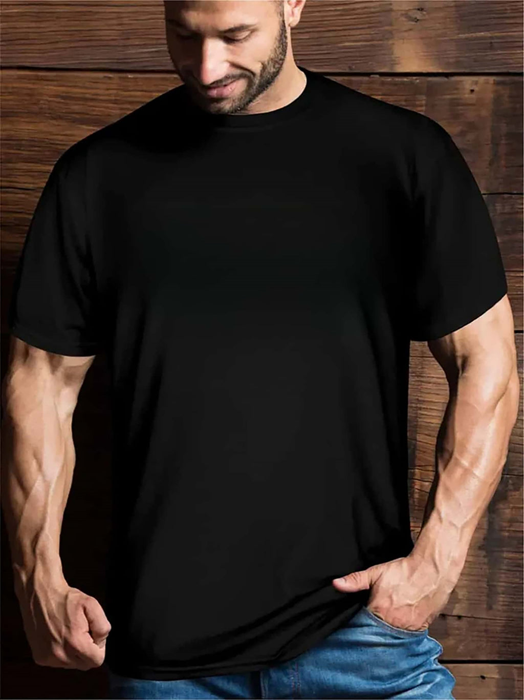 Men's Graphic Print Short Sleeve Tee