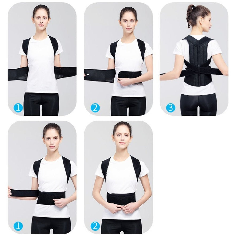 Posture Corrector Back Brace | Adjustable Spine Support S-4XL