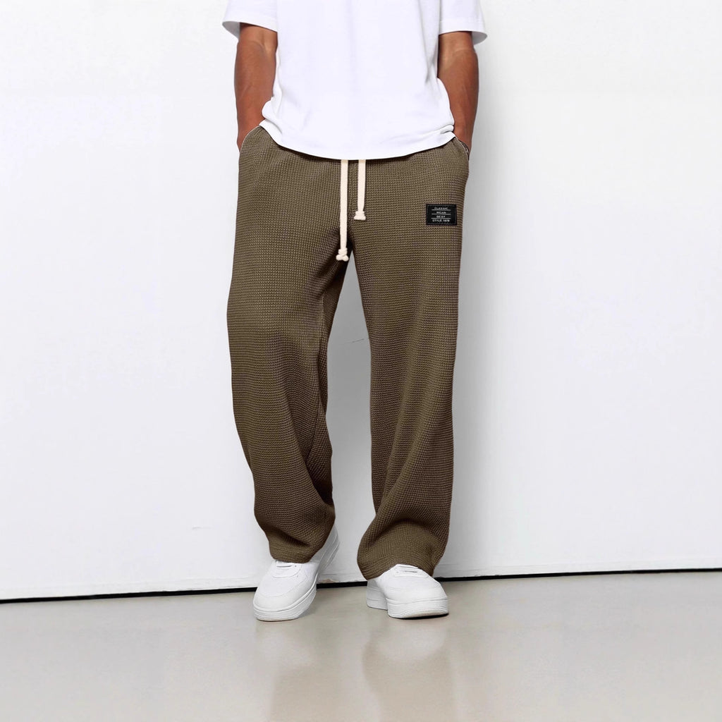 Relaxed Motion Waffle Pants