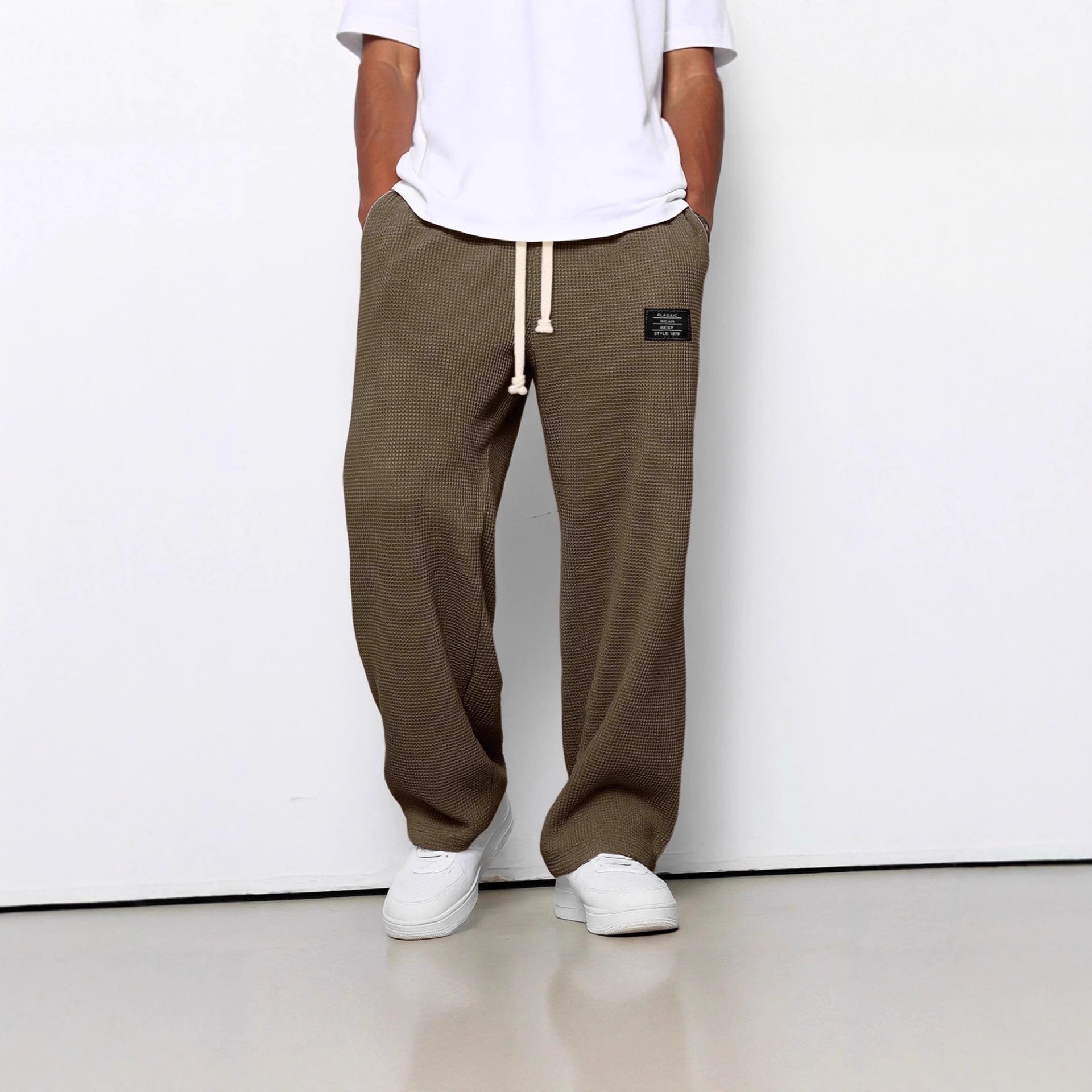 Relaxed Motion Waffle Pants