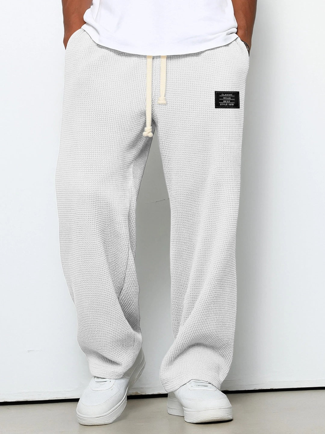 Relaxed Motion Waffle Pants