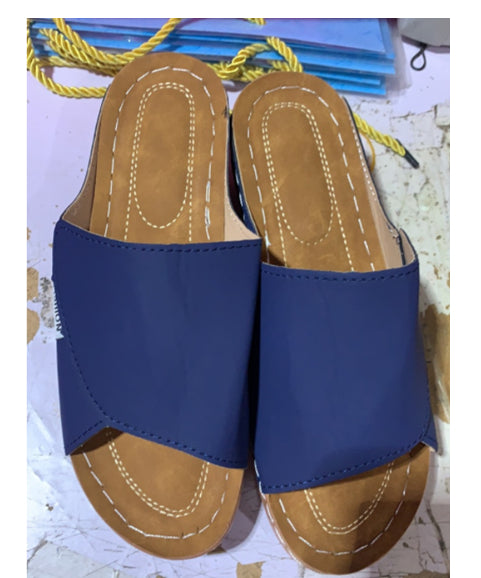 CloudStep Comfort Wedge Slides | Lightweight Everyday Slip-On Sandals
