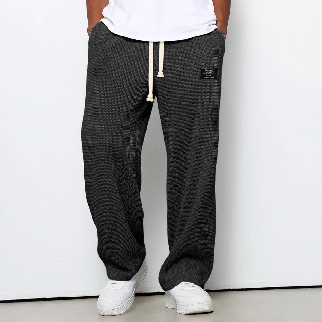 Relaxed Motion Waffle Pants