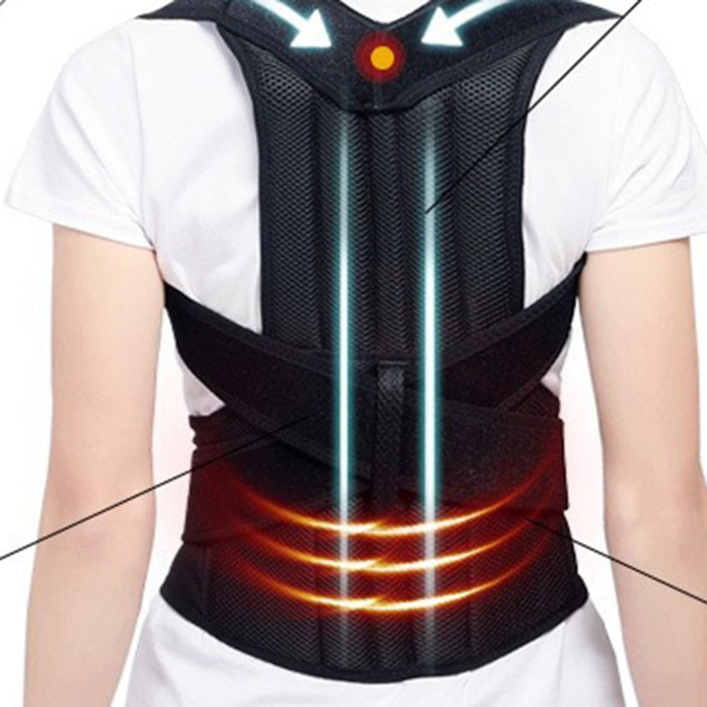 Posture Corrector Back Brace | Adjustable Spine Support S-4XL