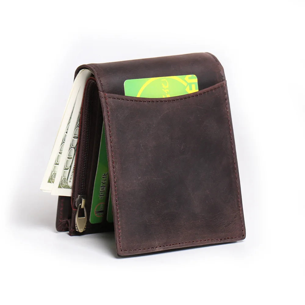 RFID Leather Travel Wallet
