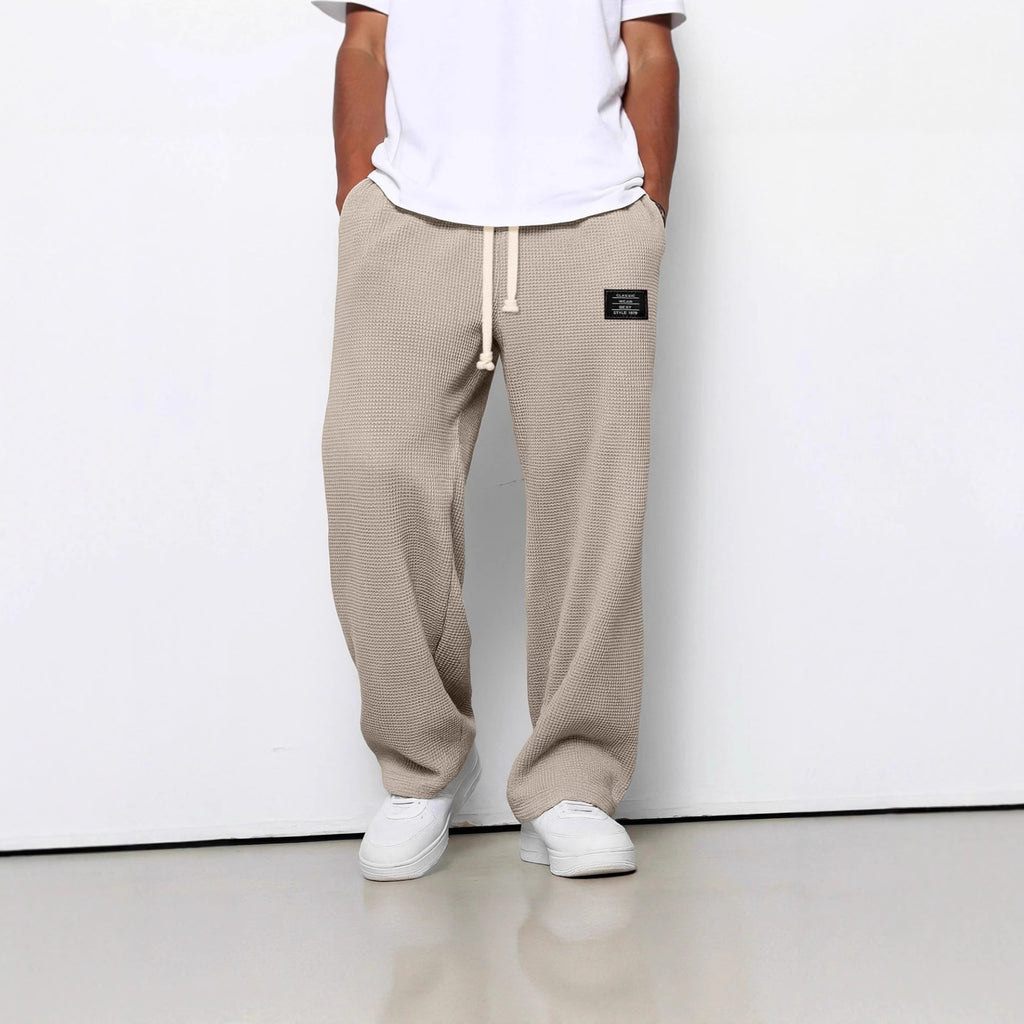 Relaxed Motion Waffle Pants