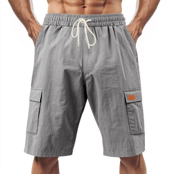 Men's Linen Drawstring Lounge Shorts