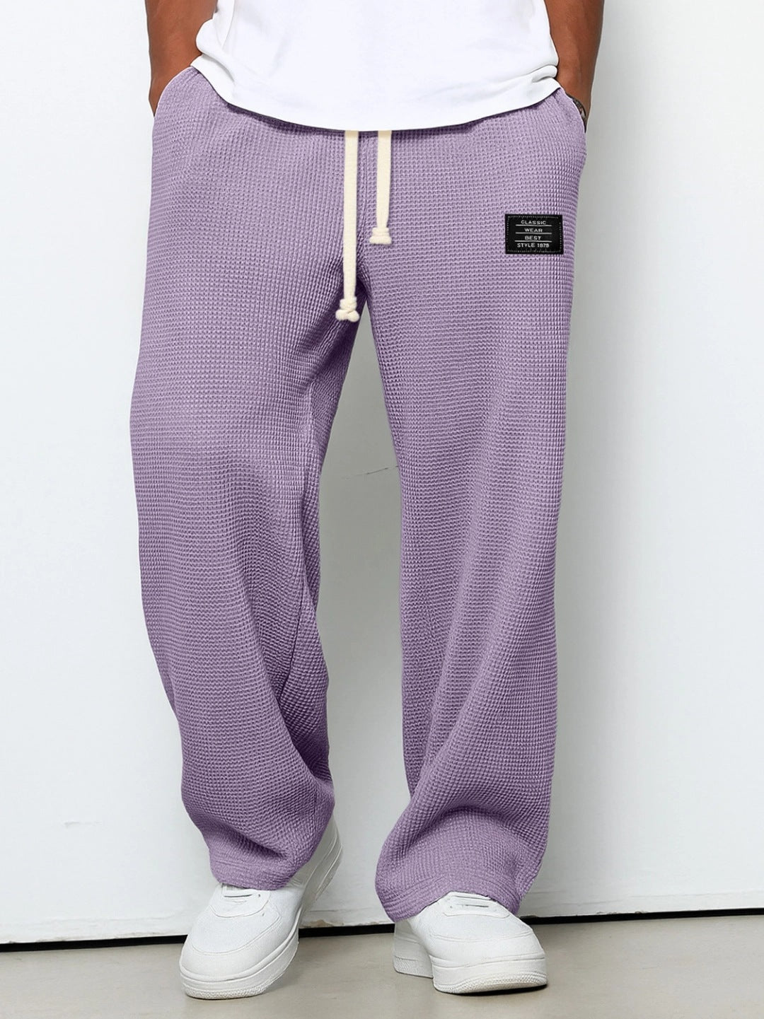 Relaxed Motion Waffle Pants