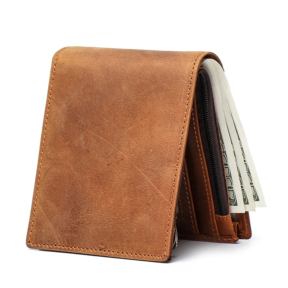 RFID Leather Travel Wallet
