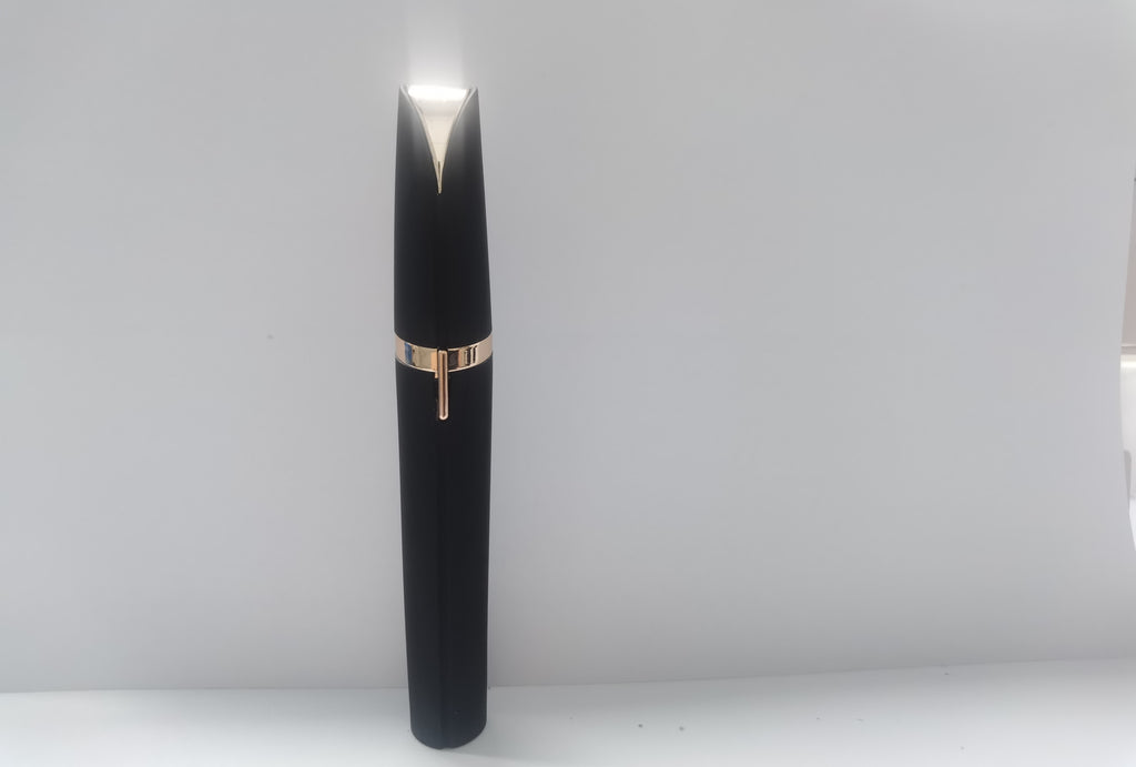 Flawless Brows Mini Electric Eyebrow Trimmer | 18K Gold LED Pen