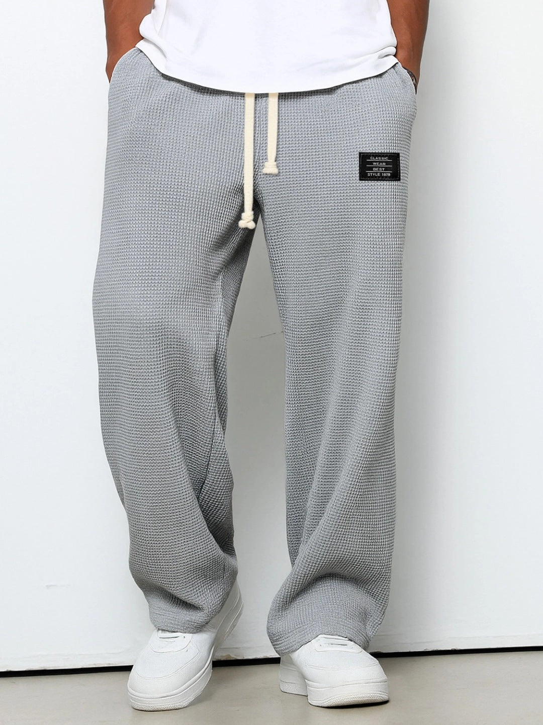 Relaxed Motion Waffle Pants