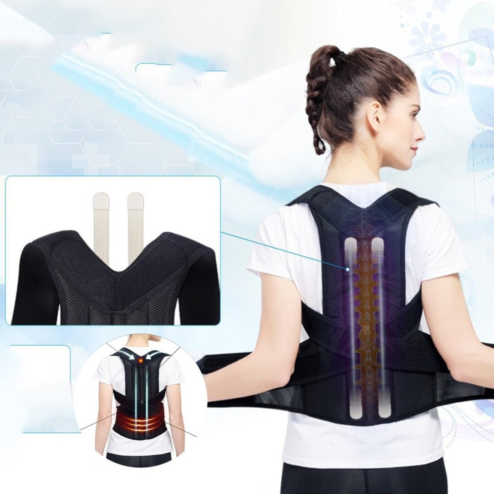 Posture Corrector Back Brace | Adjustable Spine Support S-4XL