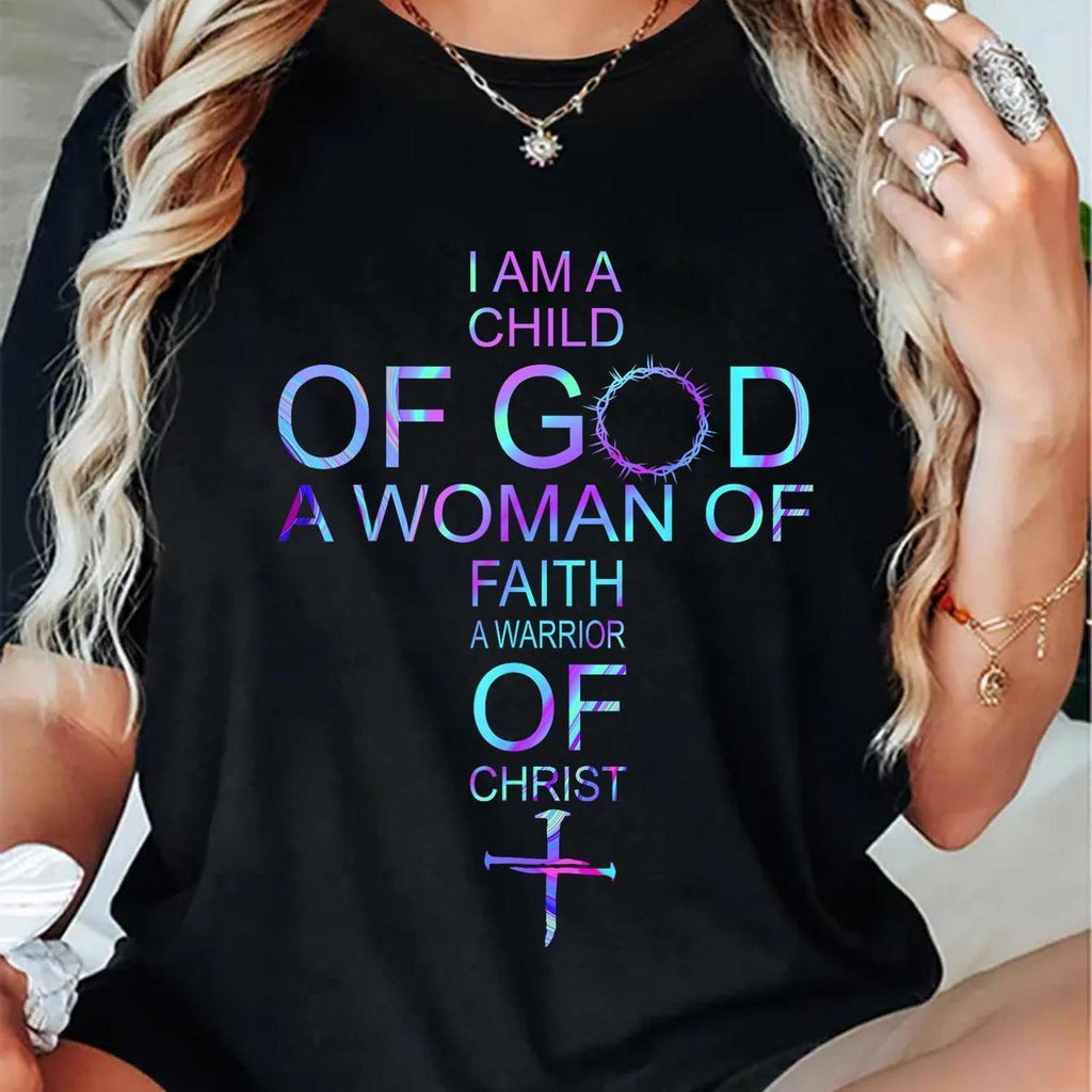 Child of God – Woman of Faith Statement Tee
