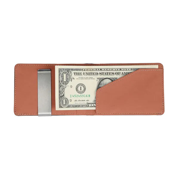 RFID Slim Bifold Wallet With Money Clip