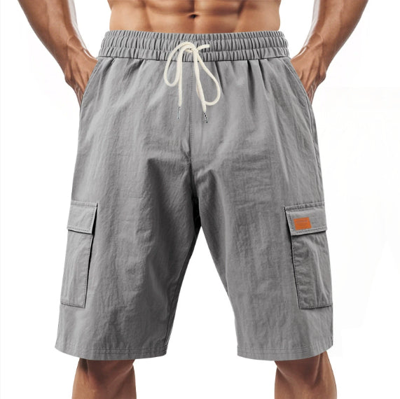 Men's Linen Drawstring Lounge Shorts