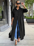 Women's Long-Sleeve Casual Shirt & Dress Multi-Wear