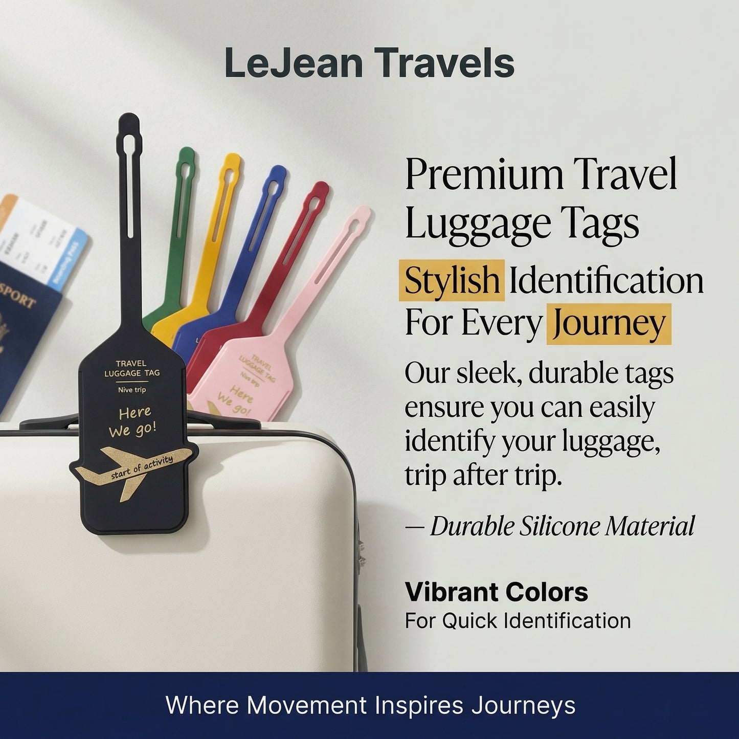 Leather Luggage Tags