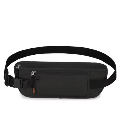 Slim RFID Travel Belt Pouch