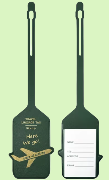 Leather Luggage Tags