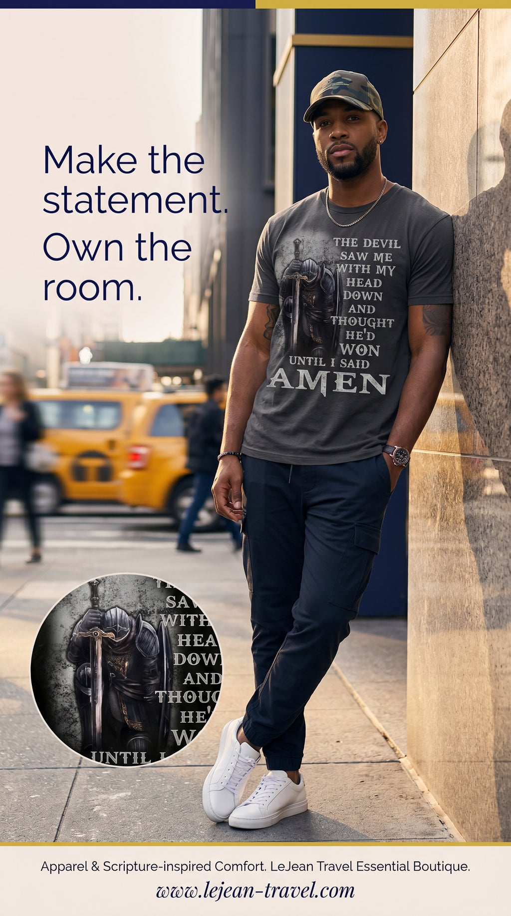 Men's Graphic Print Short Sleeve Tee