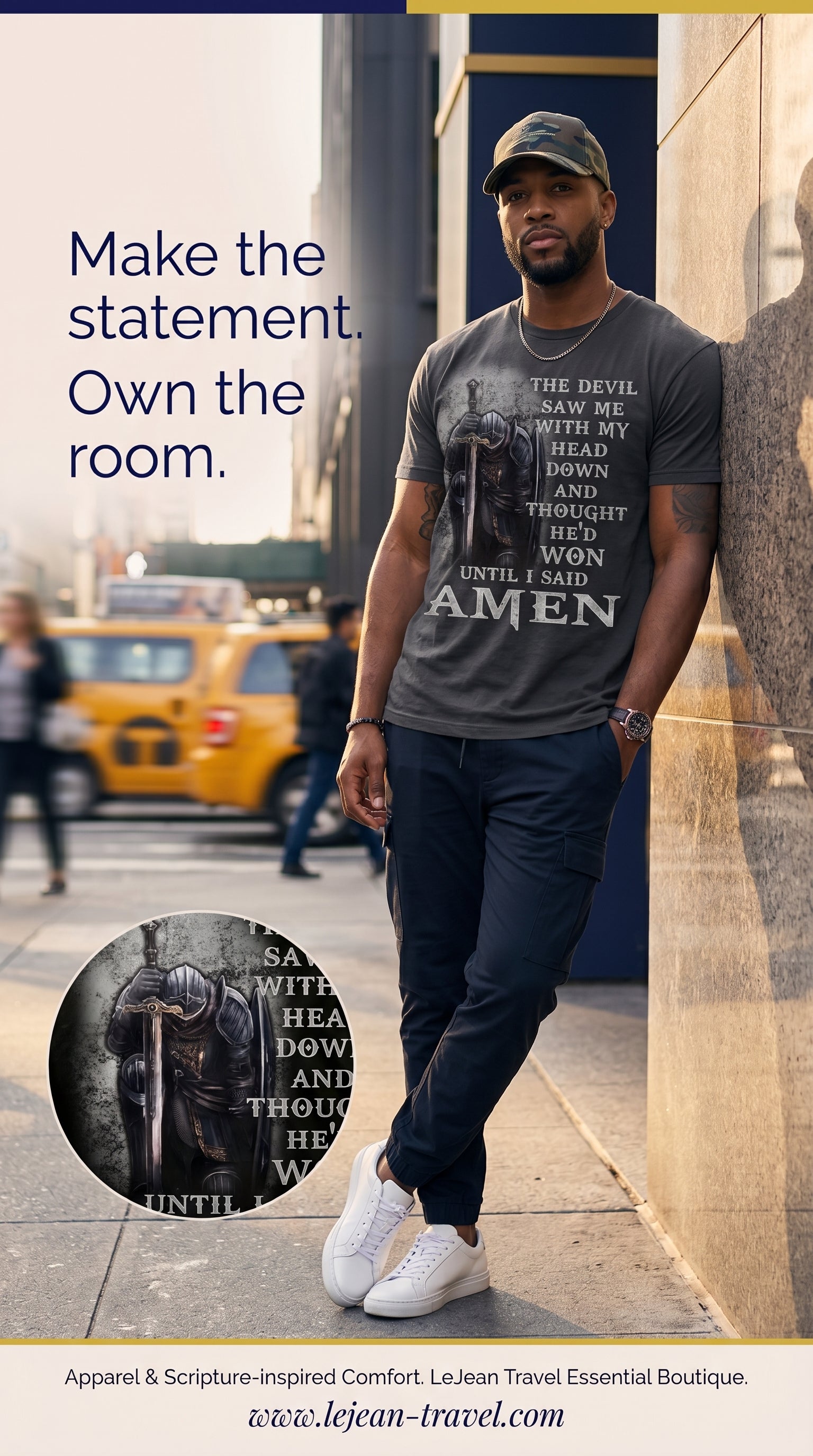 Men's Graphic Print Short Sleeve Tee