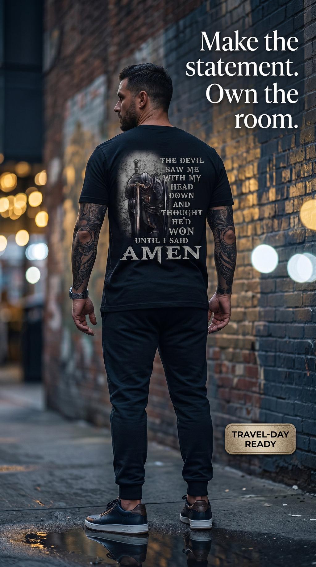 Men's Graphic Print Short Sleeve Tee