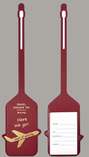 Leather Luggage Tags