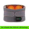 Heated Lumbar Support & Back Massager Belt