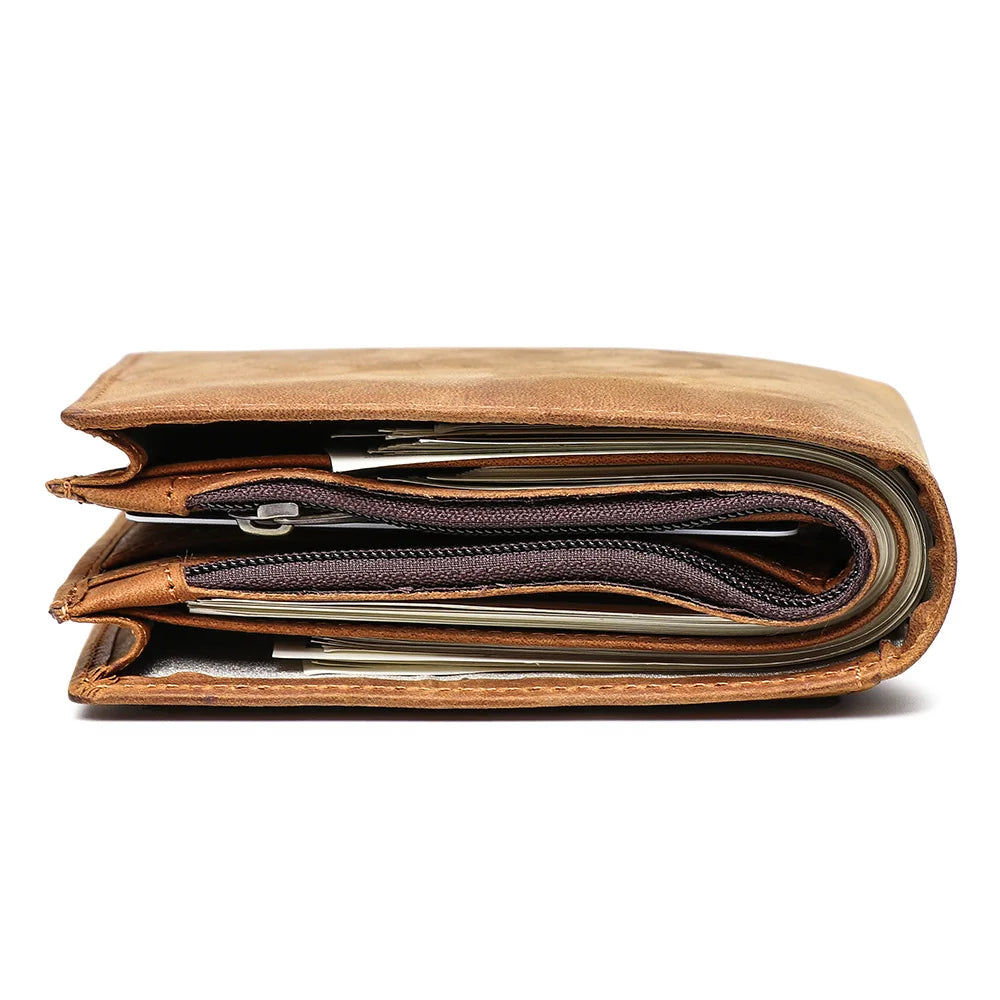RFID Leather Travel Wallet