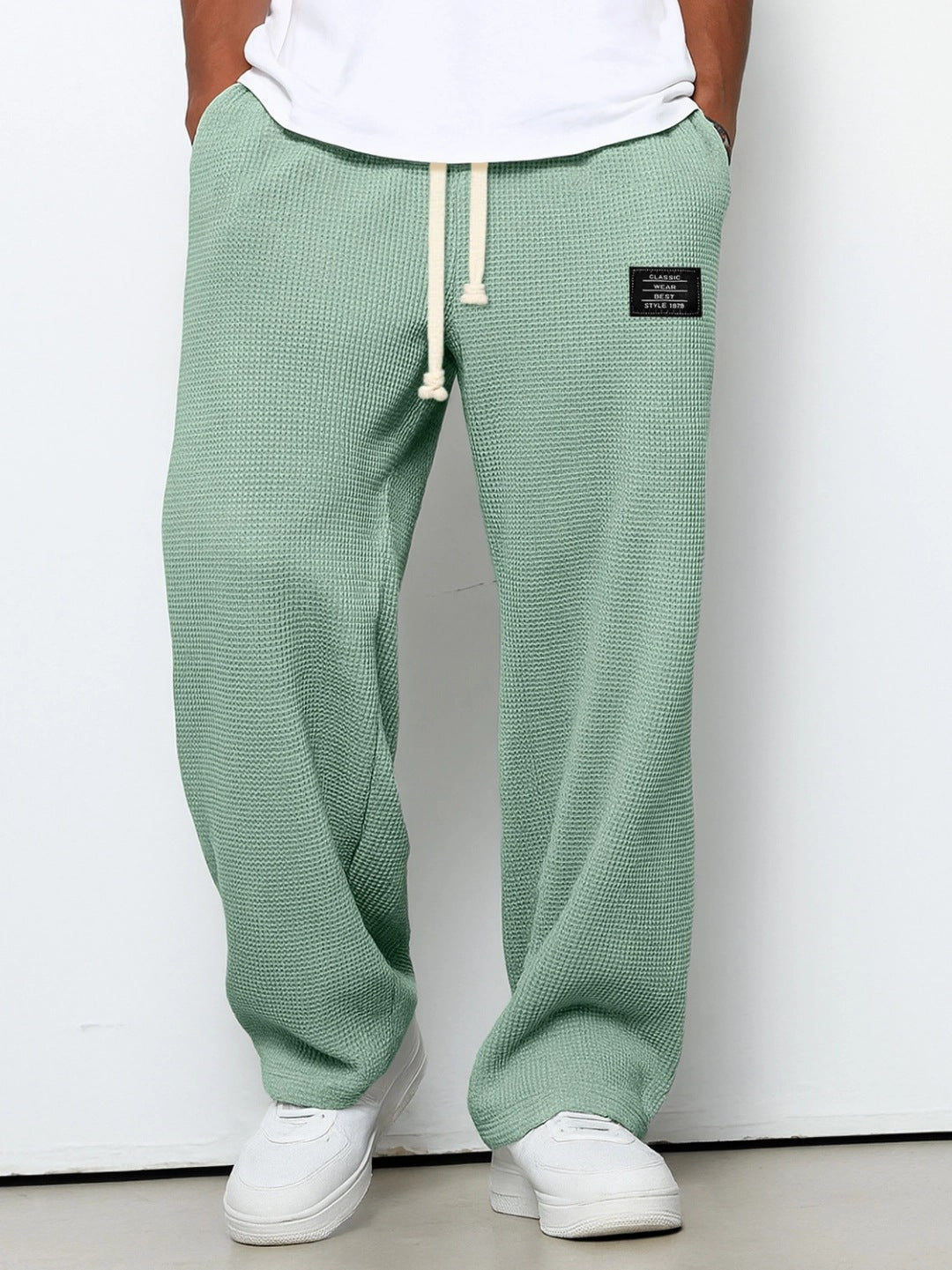 Relaxed Motion Waffle Pants