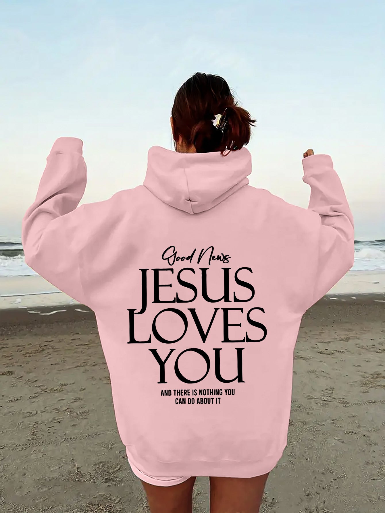 Women's Brushed Fleece Kangaroo Pocket Hoodie