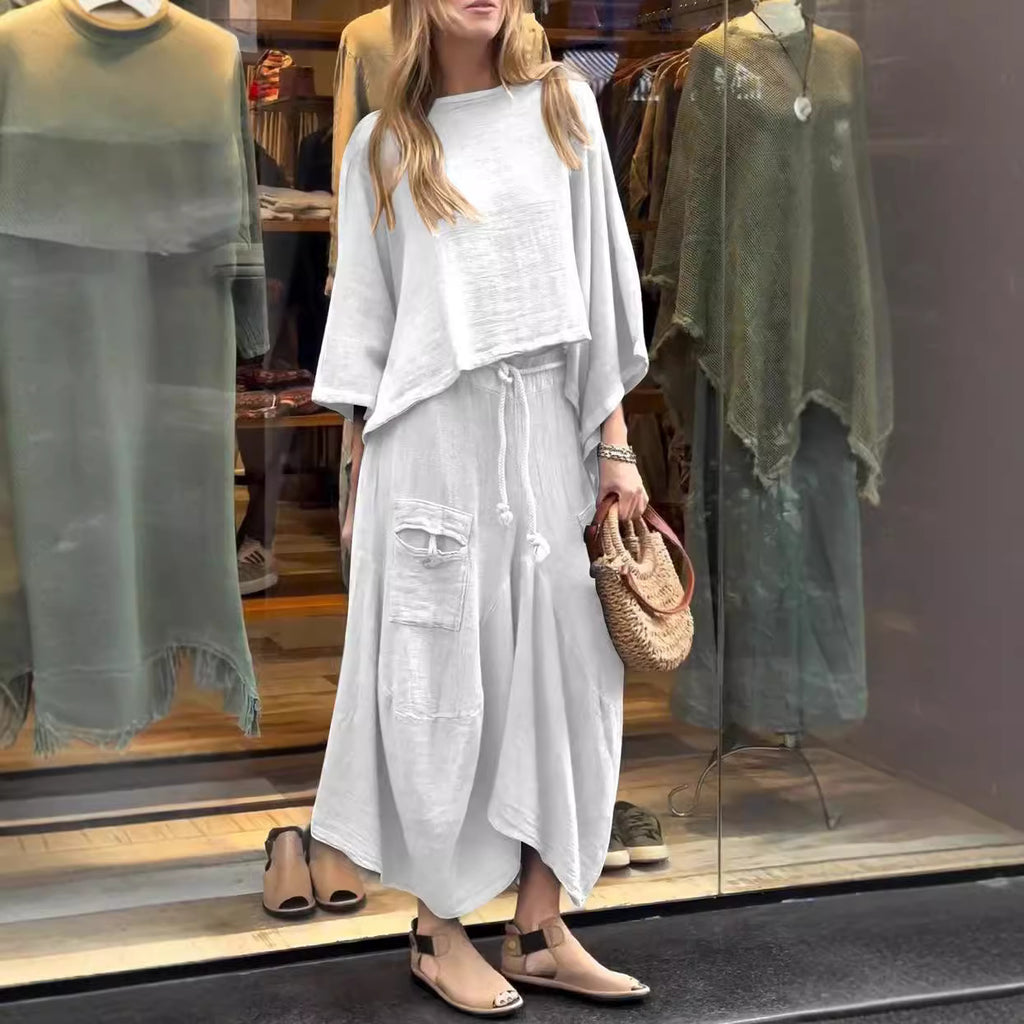 Casual Loose Two-Piece Dress Set
