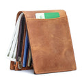 RFID Leather Travel Wallet