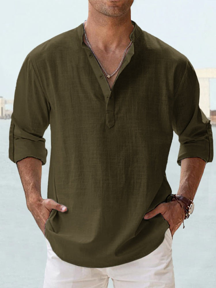 Men's Casual Loose Sports Shirt