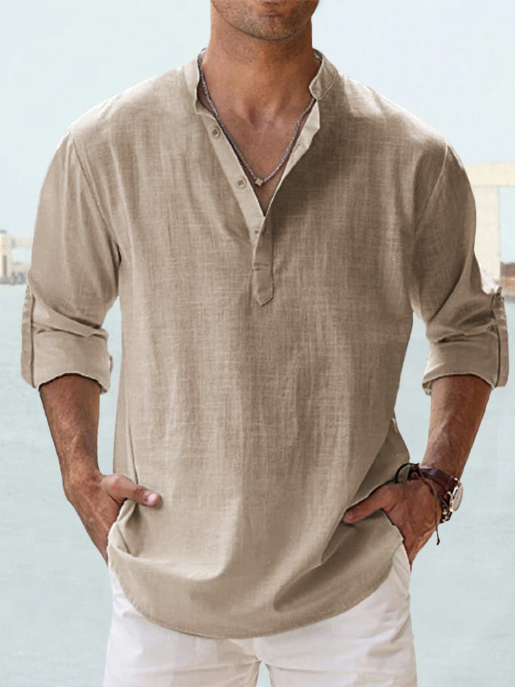 Men's Casual Loose Sports Shirt