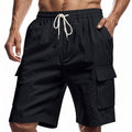 Men's Linen Drawstring Lounge Shorts