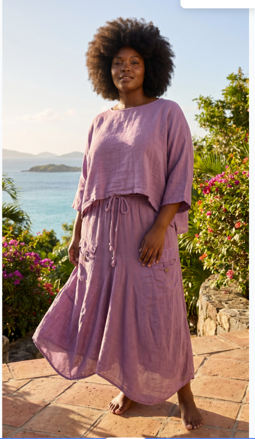 Casual Loose Two-Piece Dress Set