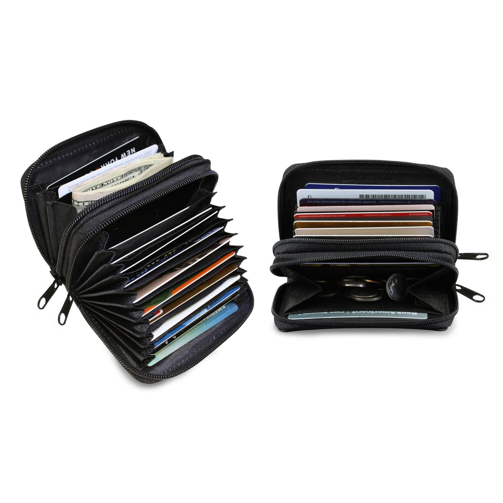 RFID Genuine Leather Travel Wallet